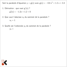 Étude de la fonction avant de tracer la courbe